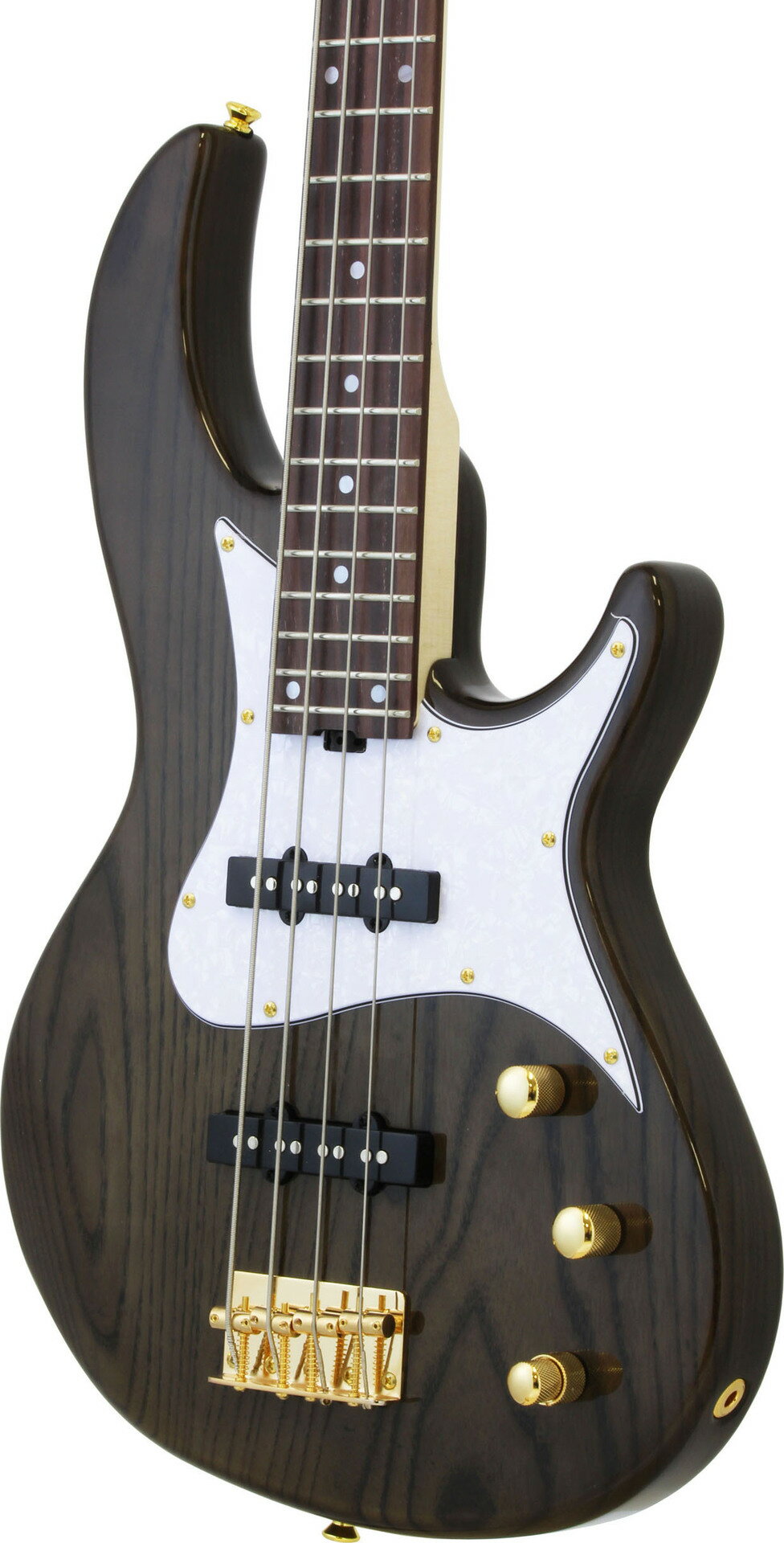 【送料込】Aria ProII RSB-42AR/SBK(シースルーブラック) アクティブ回路搭載 ベー...