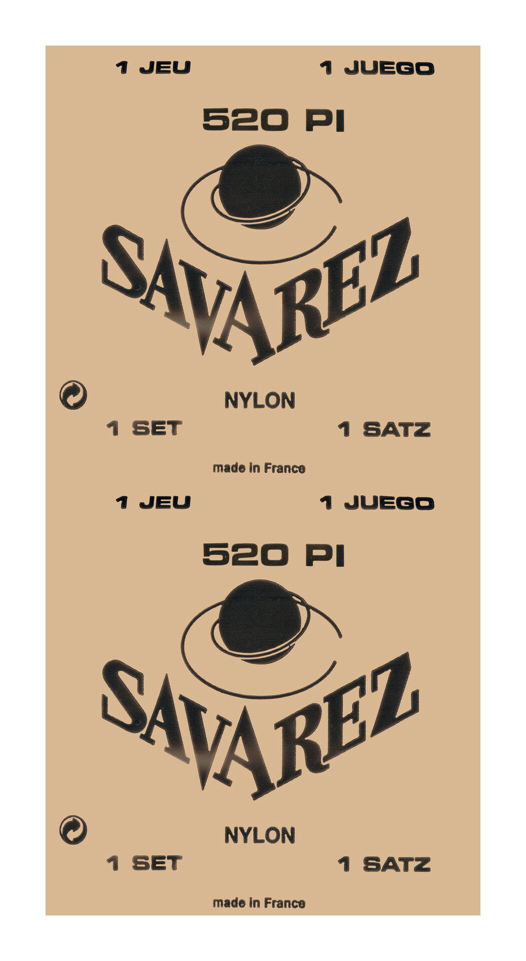 こちらの商品はメール便で発送します。詳細についてはこちらを必ずご確認ください。 フラメンコギターに最適なプラ巻きの高音弦。巻弦ならではの力強い音色が魅力。ピンクラベルの低音弦との組み合わせが最良のバランスです。