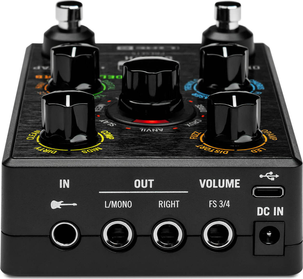 【送料込】LINE6 POD Express Black + DC-1G ギター用 アンプ/エフェクト プロセッサー/純正アダプター付