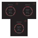 【メール便・送料無料・代引不可】【3セット】D’Addario ダダリオ NYXL1074 8弦ギター用 Light Top / Heavy Bottom[10...