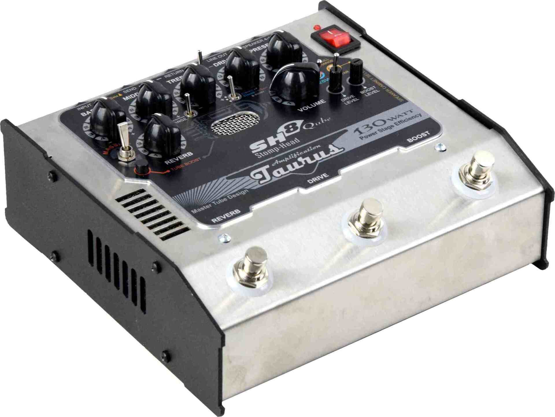 【送料込】TAURUS Stomp-Head SH8.Qube SILVER ペダル型 真空管 アンプヘッド SH8QUBES【ポイント5倍】 aikyoku-10164491 愛曲楽器 サンプル画像2