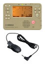 【メール便・送料無料・代引不可】YAMAHA TDM-710GL+JOYO JC-04セット チューナー/メトロノーム(ゴールド)+コンタクトマイクセット