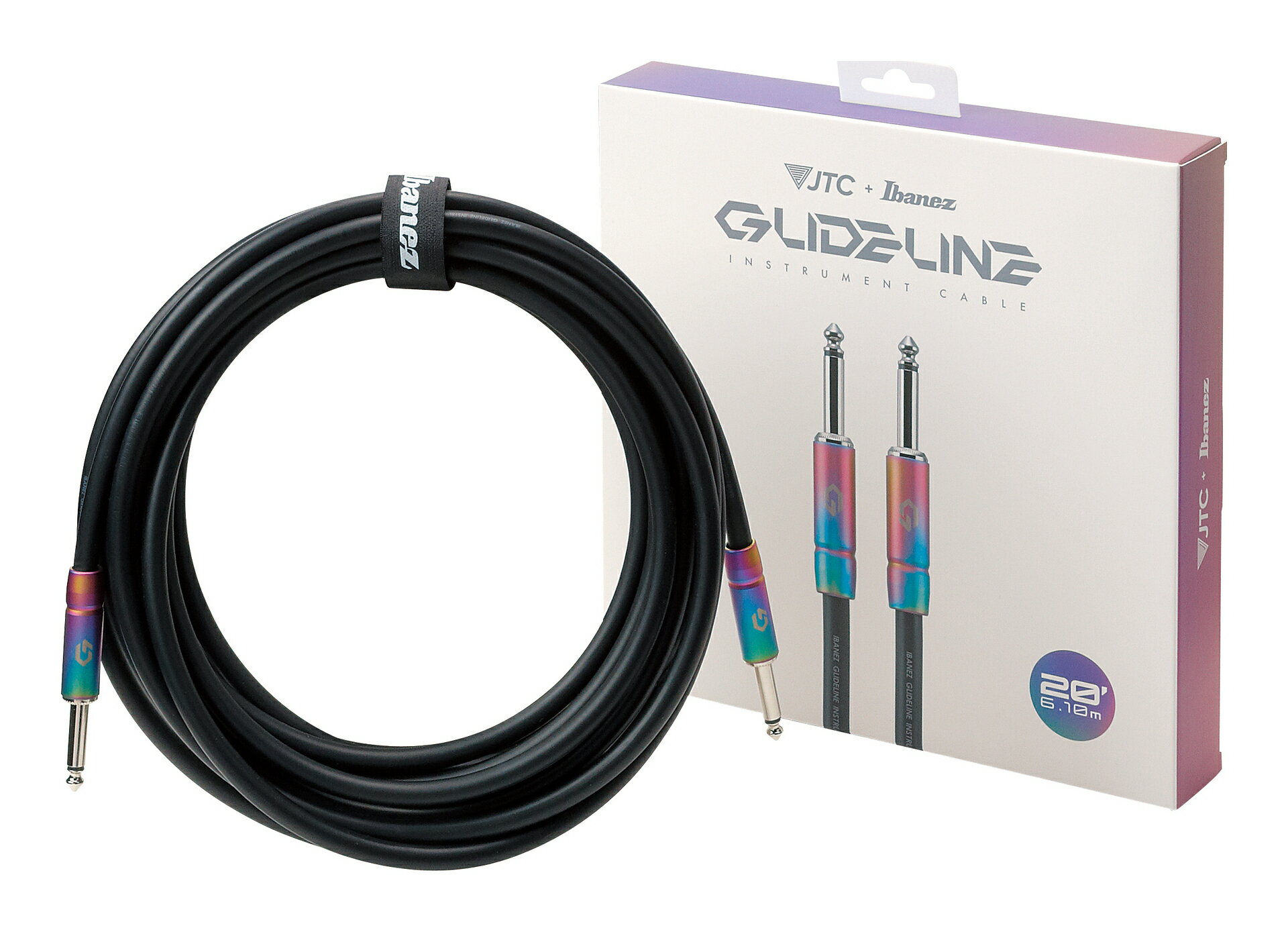 【送料込】Ibanez GL20 [6.1m S/S] GLIDELINE グライドライン ギター シールド ケーブル【ポイント5倍】