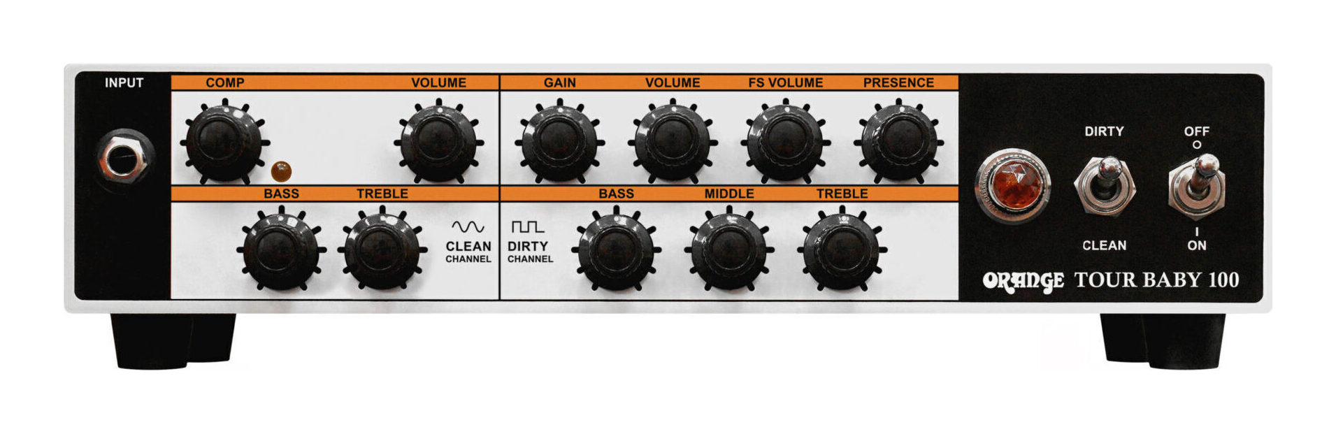 【送料込】ORANGE Tour Baby 100 小型 ギター アンプヘッド/ギグバッグ付【ポイント5倍】