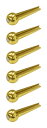 【送料込】D’Andrea ダンドレア TONE PINS TP4T Pearl Dot ソリッドブラス製ブリッジピン