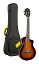 【送料込】ORTEGA RTPX-U-ACA gloss burst ピックアップ搭載 アカシアトップ テナーウクレレ TourPlayer Series/独占販売商品/ギグバッグ付