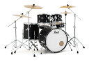【送料込】Pearl RS525SCWN/C-2CSN #752 マット アスファルト ブラック ROADSHOWシリーズ 2クラッシュシンバル仕様 ドラムセット/限定カラー【ポイント5倍】
