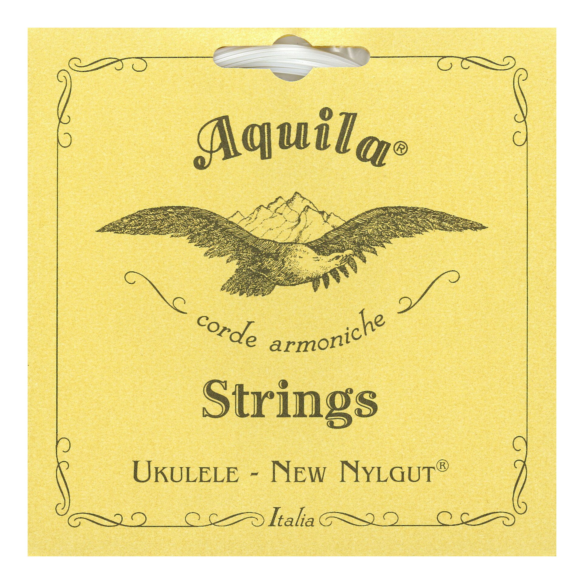 【ポイント2倍】【メール便・送料無料・代引不可】【1セット】Aquila アクイーラ AQ-CR (7U) Nylgut ウクレレ弦 コンサート用