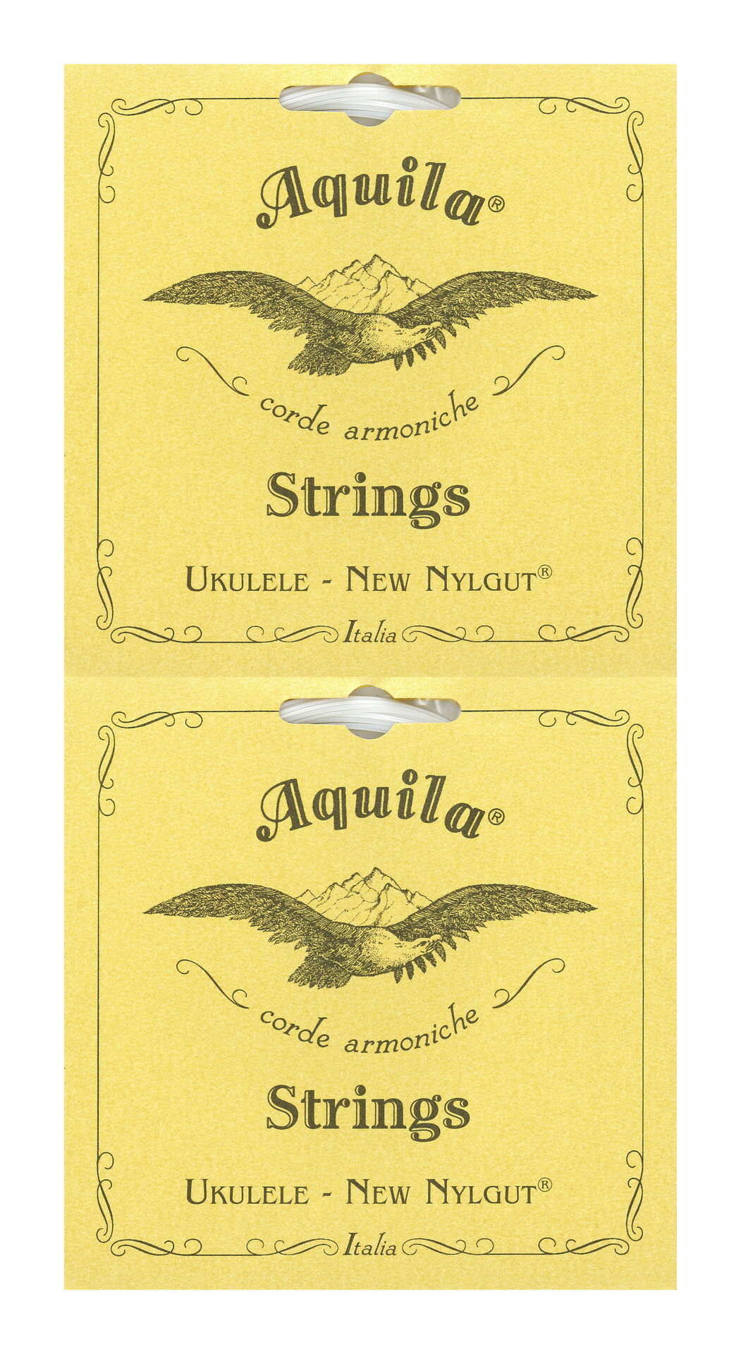 【ポイント2倍】【メール便・送料無料・代引不可】【2セット】Aquila アクイーラ AQ-SLW(5U) Nylgut ウクレレ弦 ソプラノ用(LOW-G弦)