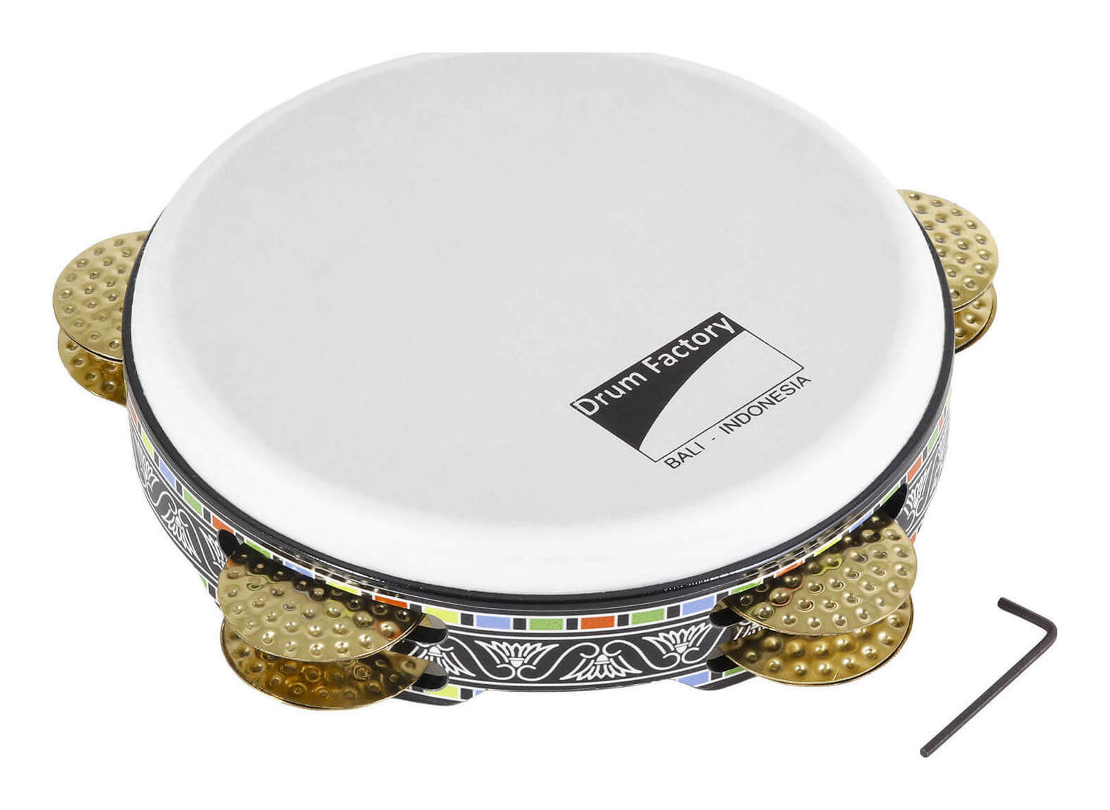 【送料込】Drum Factory RIQ STANDARD タンバリン型 打楽器 リク アラブ音楽【ポイント5倍】