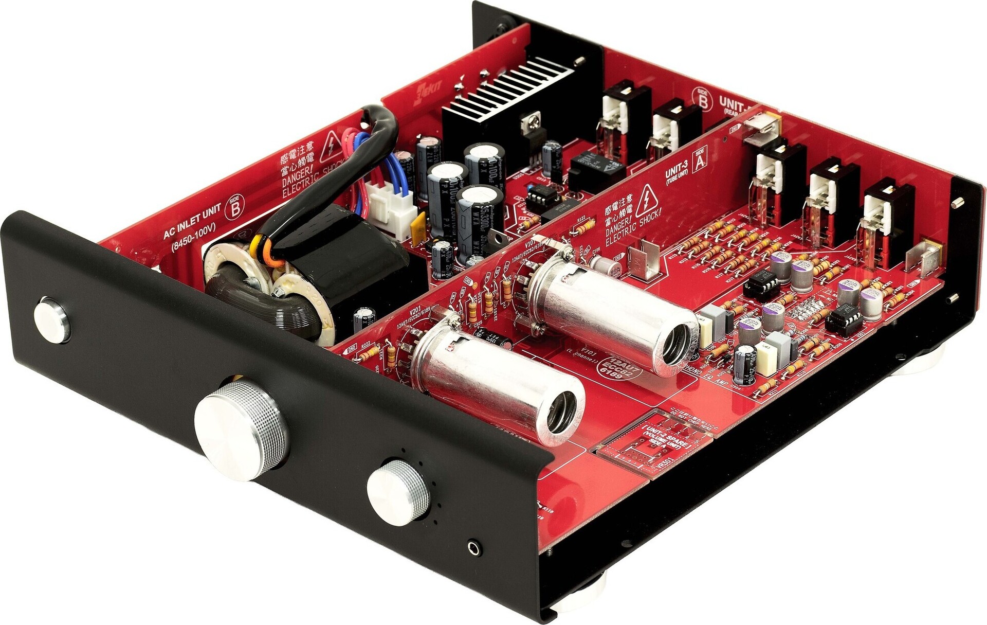 【送料込】ELEKIT TU-8450 (真空管付きモデル) フォノイコライザー搭載 真空管プリアンプキット aikyoku-10165739 愛曲楽器 サンプル画像2
