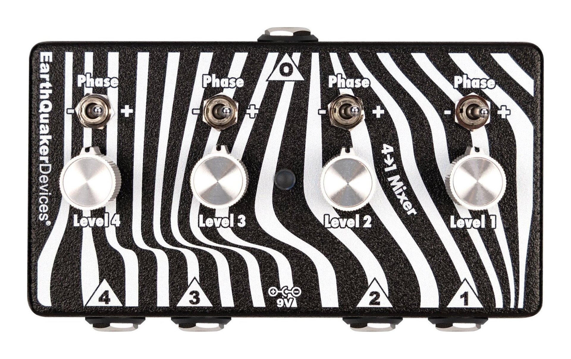 Line Selector - 【送料込】EarthQuaker Devices Four to One Mixer EQD 4系統を1 つにまとめる 4 to 1 ミキサー【ポイント5倍】
