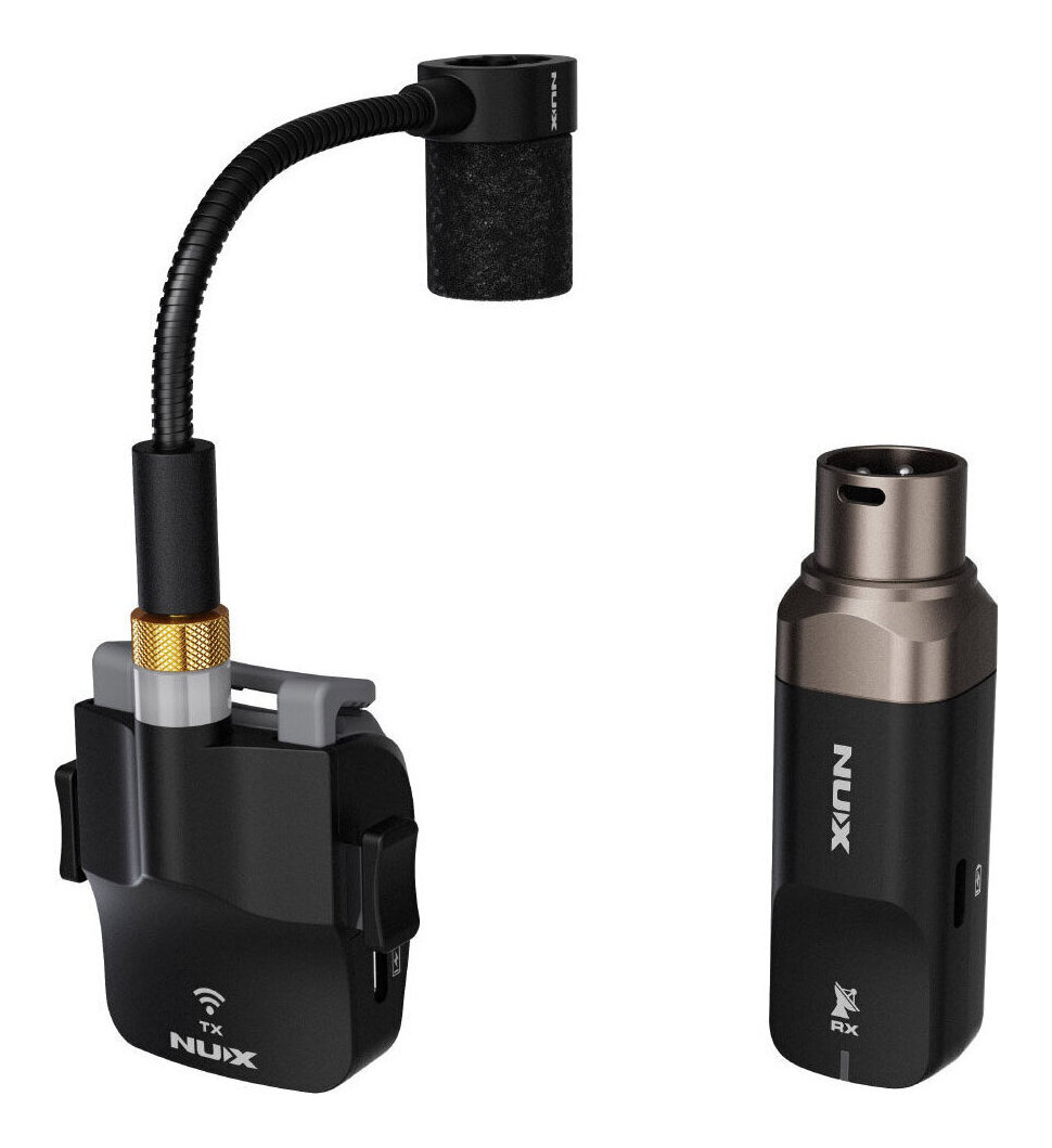 【送料込】NUX B-6 ソプラノサックス/アルトサックス/テナー サックス用 ワイヤレスシステム