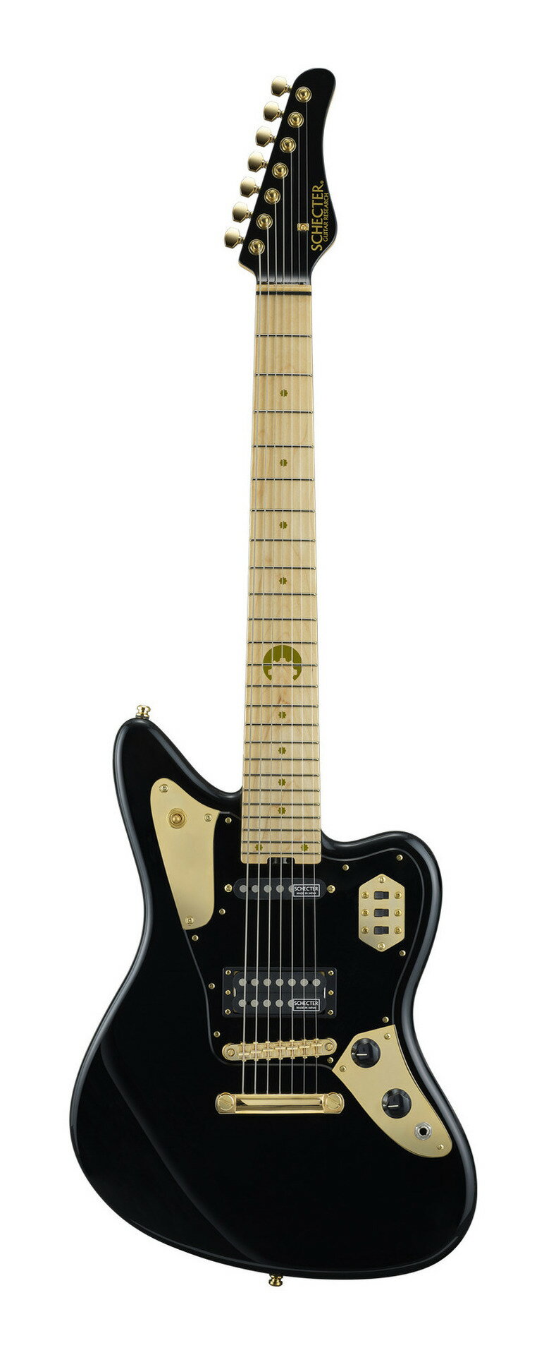 Platinum Wood 系列 - 【ご予約商品:5月頃入荷予定】【送料込】SCHECTER AC-AR-07-AveMujica-Doloris/SIG バンドリ!アヴェムジカ ドロリス/三角初華 モデル エレキギター 7弦ギター シェクター BanG Dream! Ave Mujica Full Spec Series【代金引換不可】