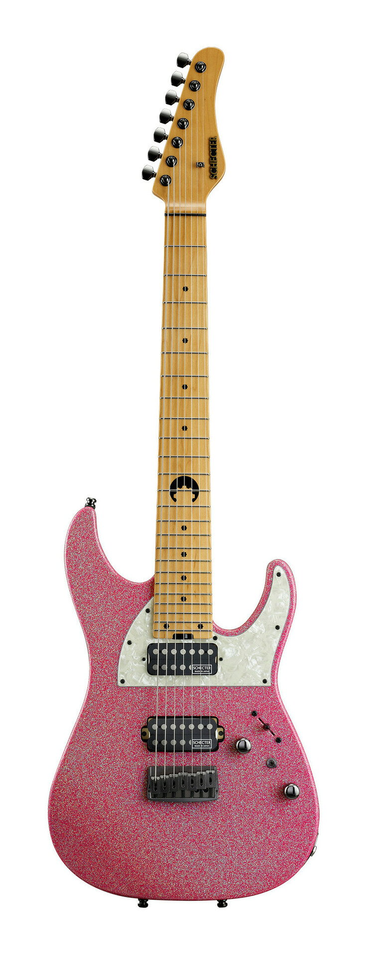 SCHECTER AC-EX-7-AveMujica-Mortis/SIG バンドリ!アヴェムジカ モーティス/若葉睦 モデル エレキギター 7弦ギター シェクター BanG Dream! Ave Mujica Full Spec Series