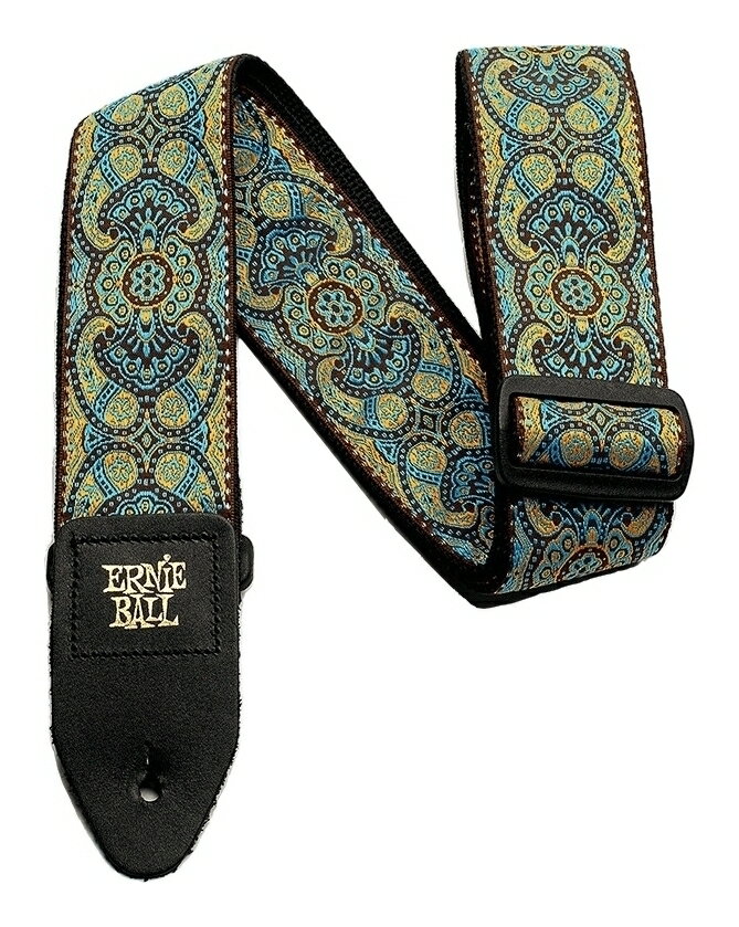 ※画像は撮影用商品のため、お届けの際の商品とは異なります。【ゆうパケット発送】・お問い合わせ番号による郵便追跡サービスがご利用いただけます。※一部定形外郵便発送商品には追跡サービスはございません。・お届けは郵便受けへの投函で完了となります。・日付・時間帯指定はお受けできません。・お届けまで2～5日ほどかかります(お届け地域により異なります)。・繁忙期やお届け地域によっては10日前後かかる場合がございます。・配達の遅延・紛失または破損した場合の補償はございません。・郵便受けに入らないサイズの商品は持ち戻りになる場合がございます。伸びにくく丈夫なポリプロピレンにジャカード織の生地を縫い合わせたストラップです。ポリプロピレンはベストセラー・モデル「POLYPROTMストラップ」と同じ素材でその耐久性は折り紙つきです。さらに、エンドピンを掛けるストラップ・エンドには丈夫なブラック・レザーを採用しています。ジャカード織りならではのスタイリッシュなデザインです。・長さは最長で約1,725mm、幅は約50mm