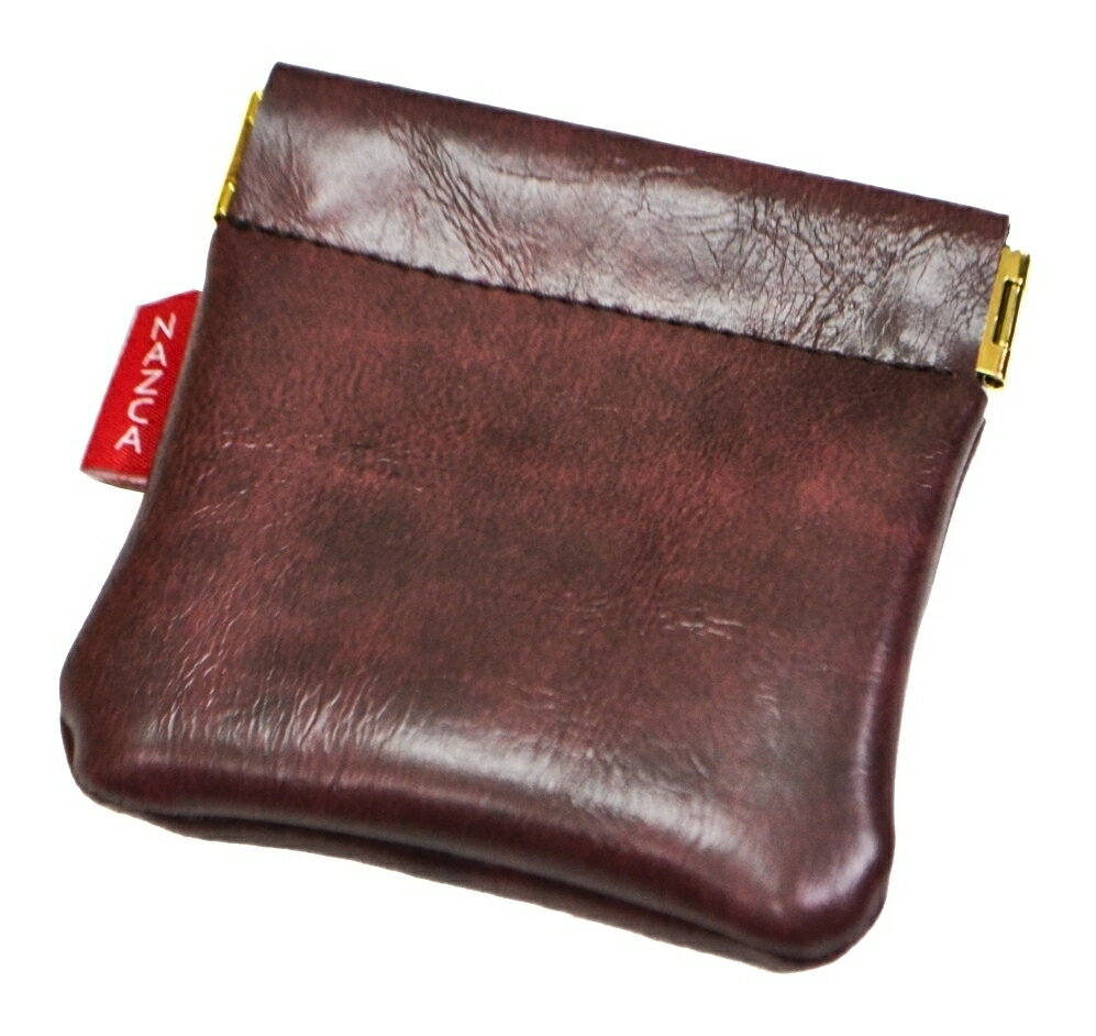 【メール便・送料無料・代引不可】NAZCA 119-14-PC2 PickCase Wine Leather ピックケース/小物入れ 合皮レザー ワインレッド