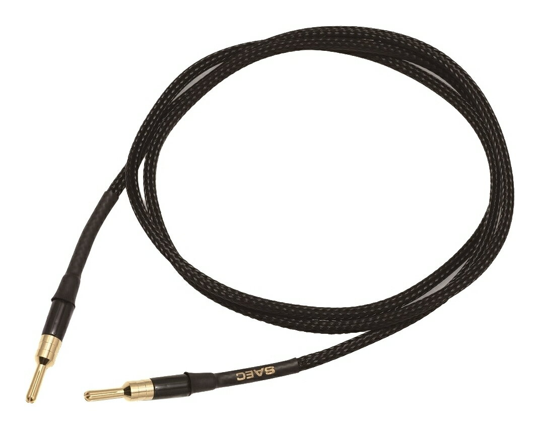 乐天商城 - 【送料込】SAEC SE400B-B アースケーブル 1.2m バナナプラグ-バナナプラグ