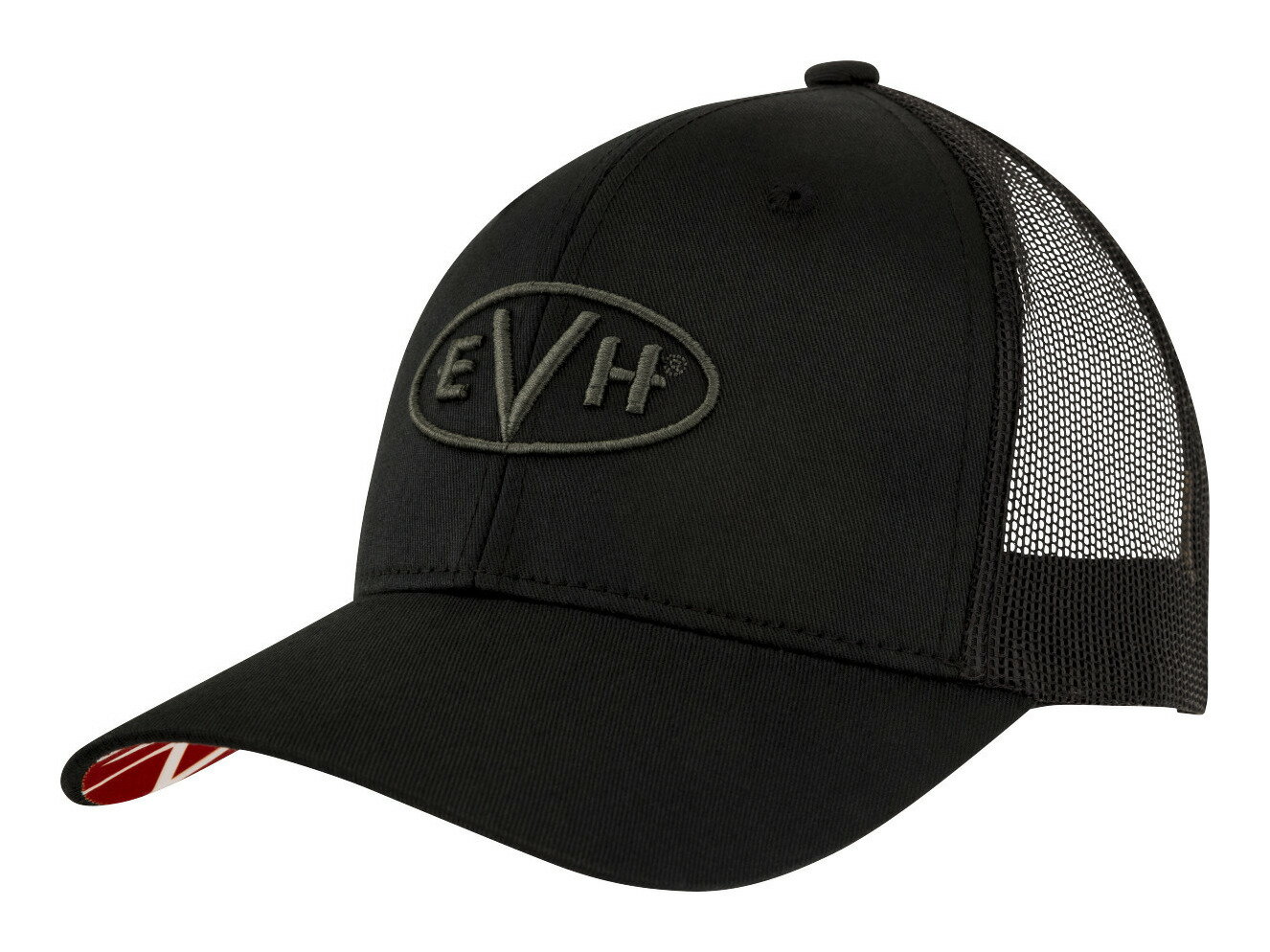 【送料込】EVH STRIPED UNDERVISOR HAT [フリーサイズ] エディ ヴァン ヘイレン 野球帽 帽子 キャップ