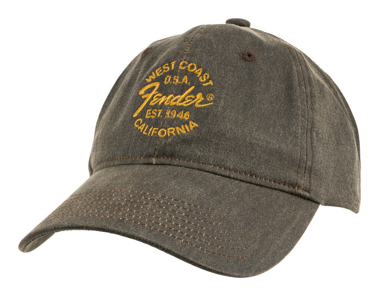 乐天商城 - 【メール便・送料無料・代引不可】Fender West Coast Hat Oil [フリーサイズ] フェンダー ベースボール キャップ 帽子