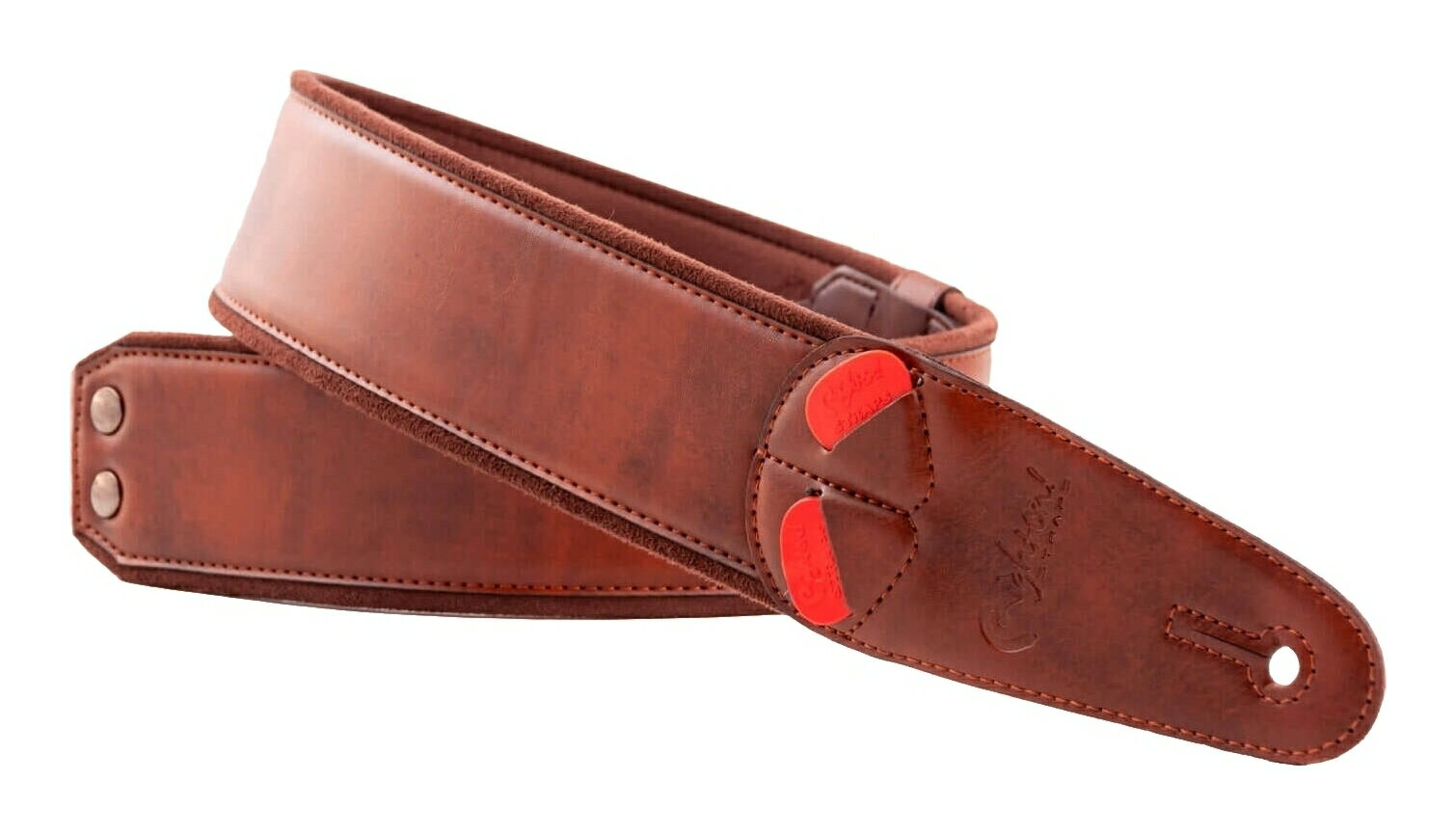 【送料込】RightOn! STRAPS CHARM-60 BROWN ギター・ベース用ストラップ CHARM BROWN【ポイント5倍】
