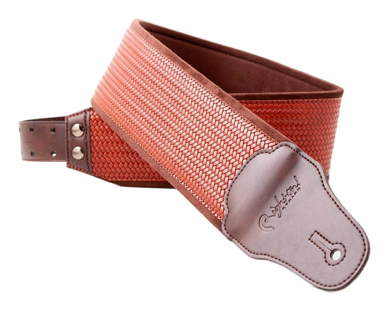 【送料込】RightOn! STRAPS BOND-80 Brown ギター・ベース用ストラップ【ポイント5倍】