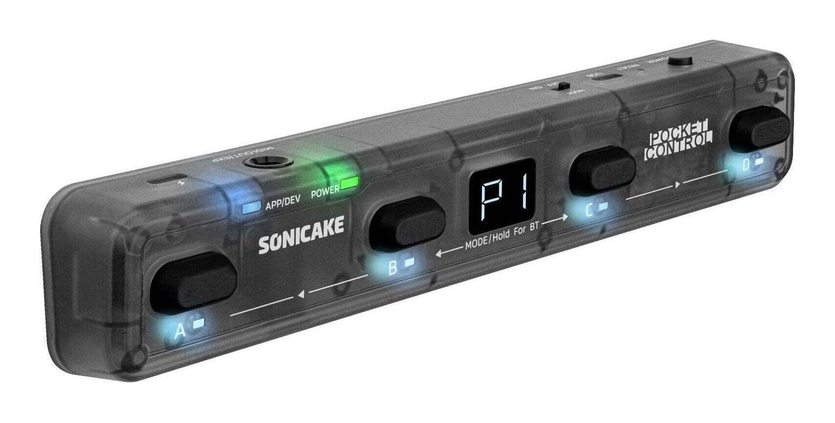 乐天商城 - 【送料込】SONICAKE QCT-4TBK ソニケーキ Pocket Control TBK トランスブラック MIDIコントローラー