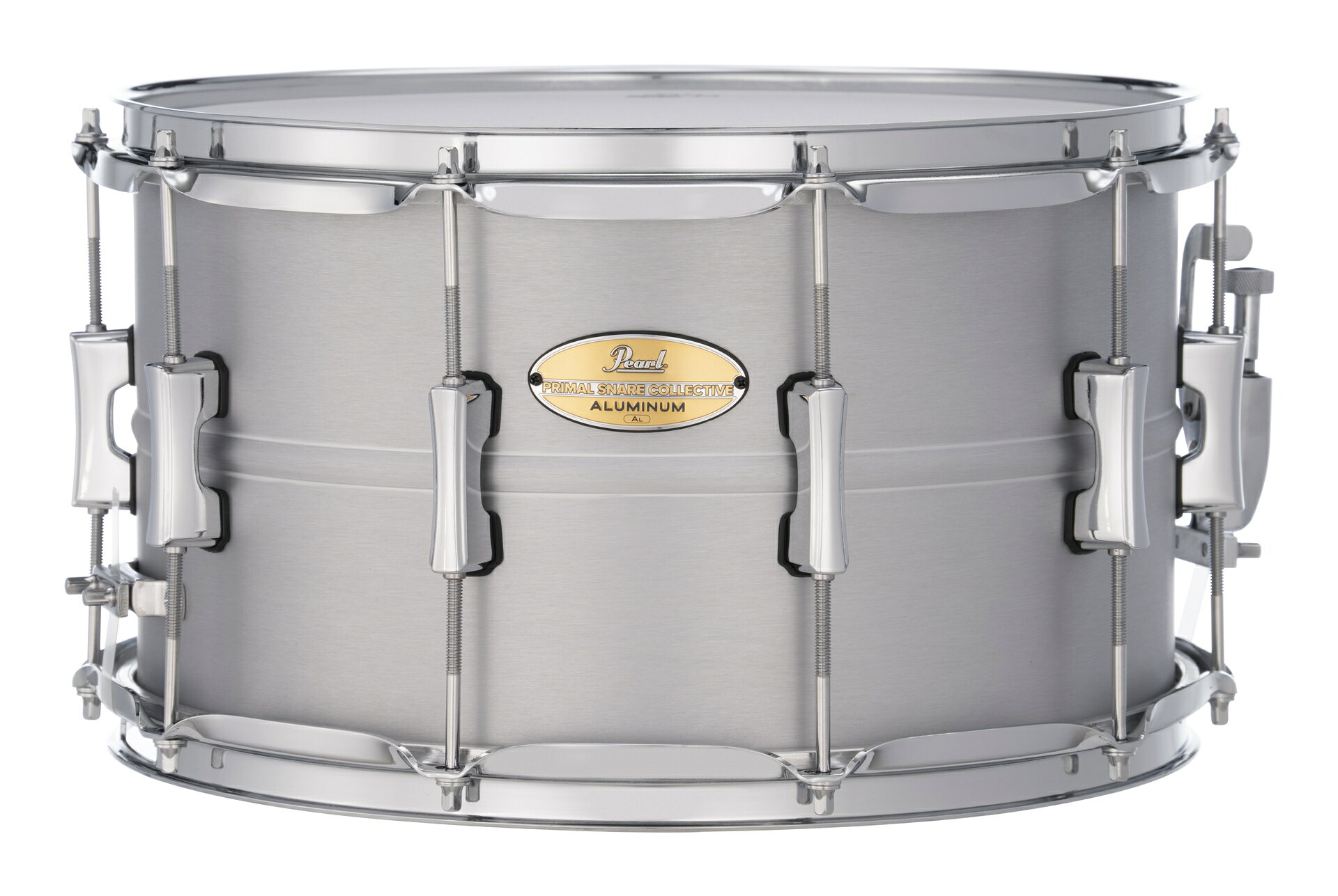 PSC1480A,PRIMAL SNARE COLLECTIVE高いパフォーマンス性と手の届きやすい価格を両立したスペシャルモデル。ドライでレスポンスが良く繊細なタッチに応えるアルミ製スネアドラム。パワフルなサウンドを生みだす14”x8”モデル。■シェル:1mmアルミニウム■ラグ:PSCL55■フープ:2.3mmスチールフープ(RIM1410PSC/RIM1410PSCS)■スナッピー:SR-01ERSH■ストレイナー:SR-01NRS■フィニッシュ:ブラストアルミ