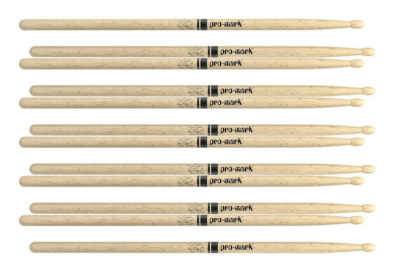 【送料込】【6ペア】ProMark プロマーク PW747W 日本産 白樫オーク Neil Peart(ニ...