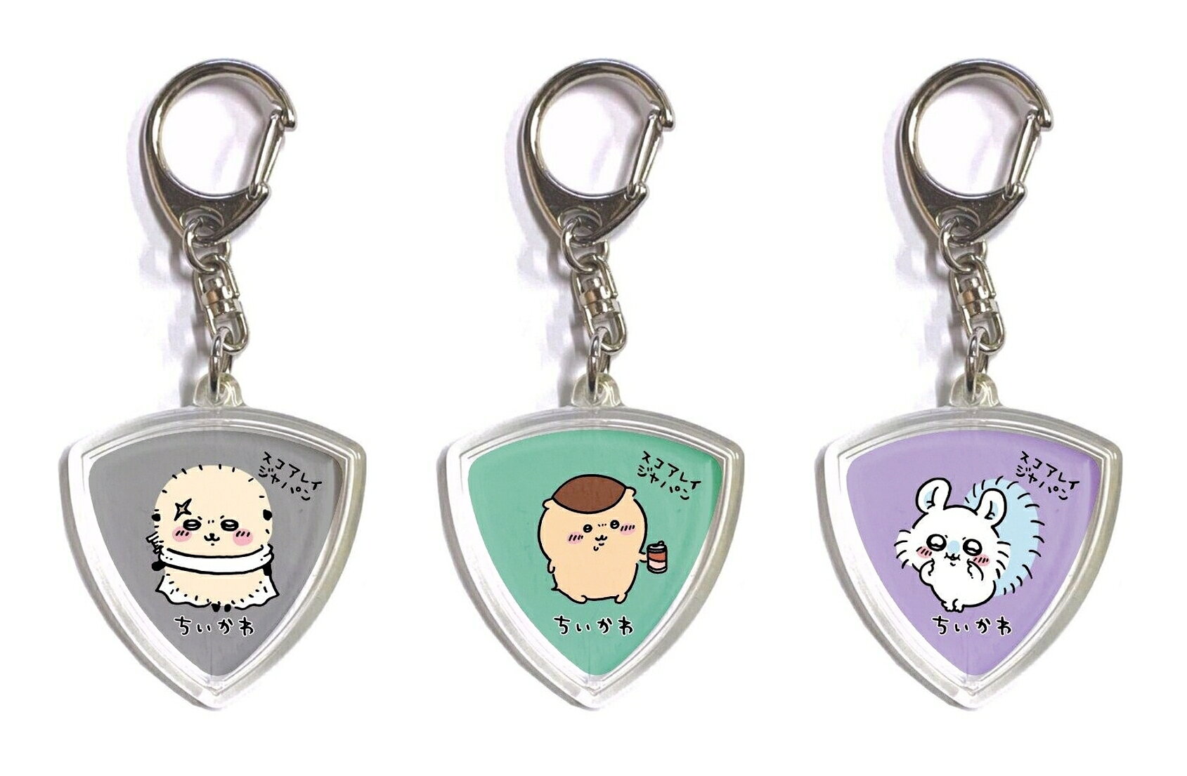 Scorelay Japan ちいかわ ピック 第2弾 全3種各1枚+ハメパチ3個セット