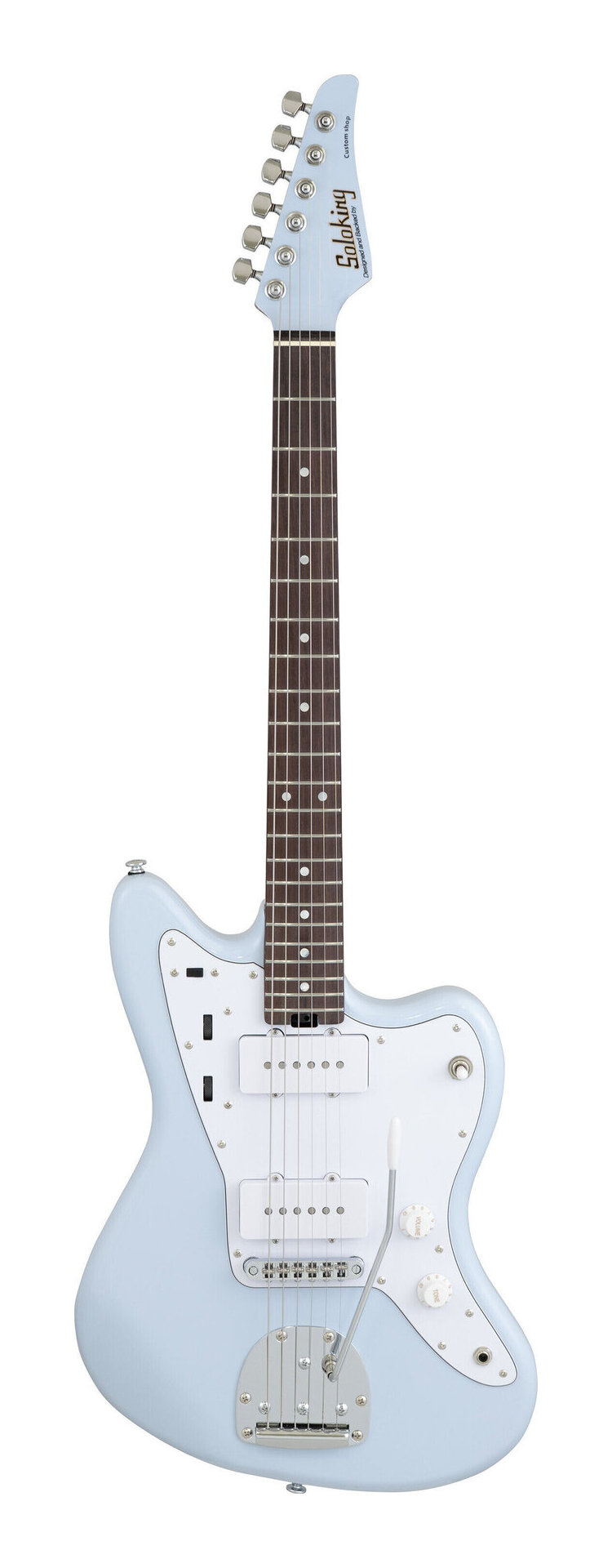 Soloking JM-40 Classic FDSNBL Faded Sonic Blue ソロキング ジャズマスタータイプ エレキギター/ギグバッグ付