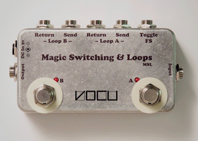 【ポイント2倍】【送料込】VOCU ヴォーキュ Magic Switching & Loops 2 Loops & Multiple Footswitch System