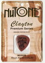 【メール便・送料無料・代引不可】Clayton クレイトン NuTone STANDARD MEDIUM x1枚 新素材プロテインピック べっ甲代替素材