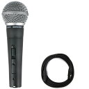 【送料込】SHURE SM58SE(CANAREマイクケーブル付7点セット)