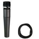 【送料込】SHURE SM57LCE/SM57-LCE/CANAREマイクケーブル付7点セット