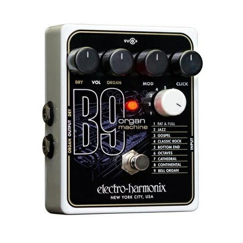 乐天商城 - 【ポイント5倍】【送料込】【国内正規品】electro-harmonix エレクトロハーモニックス B9 Organ Machine オルガン シミュレーション ペダル