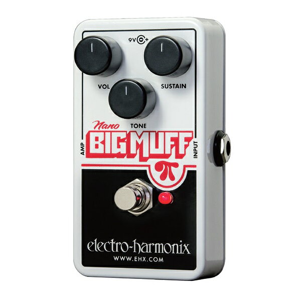 【ポイント3倍】【送料込】electro-harmonix エレクトロハーモニックス EH3012 Nano Big Muff ディストーションペダル/小さくてもビッグなの