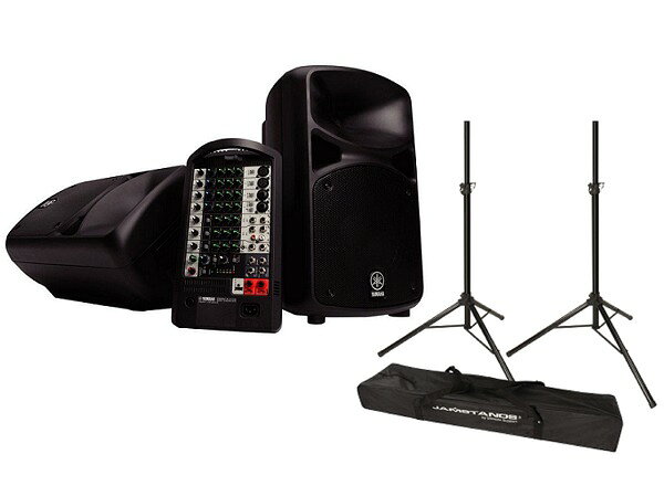 【ポイント6倍】【送料込】【スピーカースタンド付】YAMAHA/ヤマハ STAGEPAS 600i ポータブルPAシステム【smtb-TK】