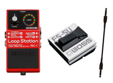 【ポイント2倍】【送料込】【フットスイッチ/FS-5U+接続ケーブル付】BOSS/ボス RC-1/Loop Station もう迷わせない。“ルーパー”はじめるならBOSS【smtb-TK】