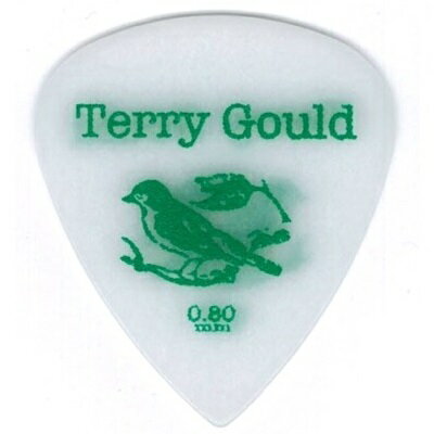 【メール便・送料無料・代引不可】【30枚セット】PICKBOY ピックボーイ Terry Gould GP-TG-TS/08 0.8mm サンドグリップ 滑り止め加工 ティアドロップ ギターピック 【smtb-TK】