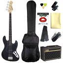 【送料込】【定番9点セット/VOXアンプ】Legend レジェンド LJB-Z B/BK(Black) ジャズベース エレキベース 初心者セット 入門セット