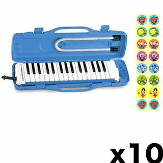 【送料込】【10台セット】SUZUKI スズキ メロディオン M-32C(数量限定ドレミシール10枚付)