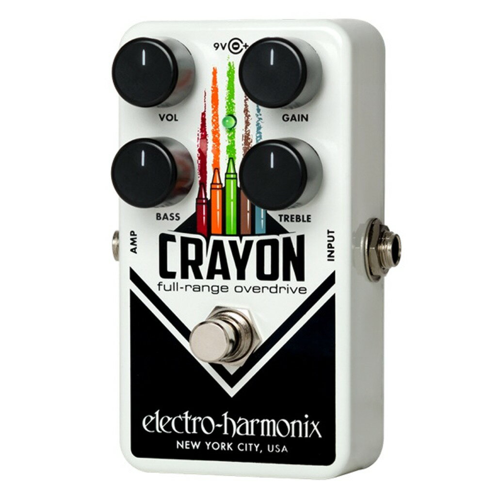 【ポイント3倍】【送料込】【国内正規品】electro-harmonix エレクトロハーモニックス Crayon デザイン#1 オーバードライブ