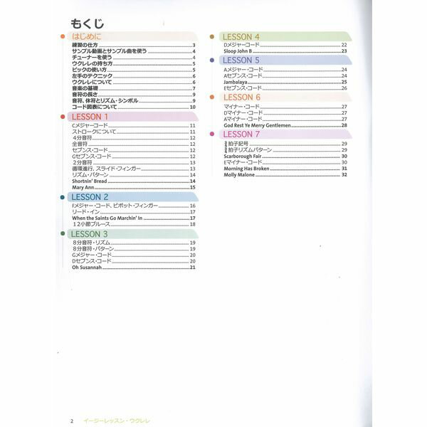 【ポイント15倍】【メール便・送料無料・代引不可】Easy Lesson Ukulele ウクレレ用 DVD付 教則本