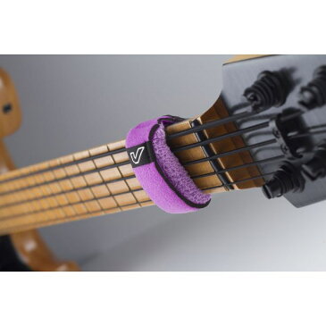 【ポイント3倍】【メール便・送料無料・代引不可】GRUV GEAR グルーブギア FW-1PK-PUR-MD/Purple Fret Wraps[1個] 5弦ベース・クラシックギター用ミューター【smtb-TK】