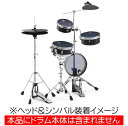 【送料込】Pearl パール RTL-SLP リズムトラベラーライト用 Silent PACK マッフルヘッド/ファイバーシンバルセット