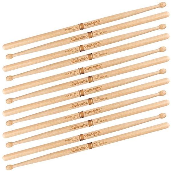【お取り寄せ】※メーカー品切れの場合、お時間をいただく場合もございます。お急ぎの方はお手数ですが、ご注文の前にメールで在庫の確認のお問い合わせを下さい。The Concert One Snare Drum Stick は、スタイルと機能性を追求しデザインされた、中級者からプロまでに対応したドラムスティックです。トラディショナルな仕様のSD1 スティックよりも、より広い領域でのパフォーマンスを目指すドラマーには最適のオプションです。C1W の太さ、ロングテーパーに大き目のオーバルチップは、幅広いプレイスタイル、テクニックにも対応しバランスに優れた仕様です。このスティックからの素早いフィードバックは、ドラマーがより早く次のレベルへステップアップすることをアシストし、上達へのモチベーションを与えてくれます。チップ:Large Oval Wood Tipサイズ(mm):429 × 16.4※Made in USA 材:HickoryPROMARKスティックは全て左右のバランスを揃えてペアリングしてから出荷されています。●WEIGHT SORTED・・・左右スティックの重量差は工場出荷時に± 1.5g 以内にペアリングされています。 ●TONE SORTED・・・左右スティックのトーンの差は工場出荷時に業界トップの6Hz 以内に揃えられており、人の耳では聞き取れない驚異的な精度でペアリングされています。