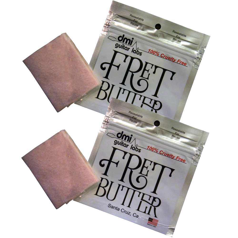 【メール便・送料無料・代引不可】【2枚セット】dmi guitar labs FRET BUTTER フレット磨き専用クロス