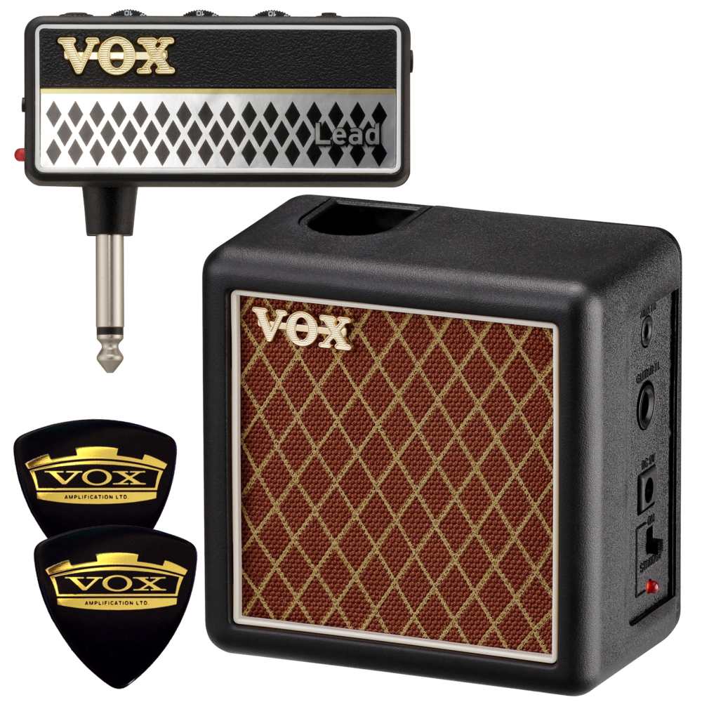 【送料込】【限定VOXピック2枚付】VOX ヴォックス AP2-LD + AP2-CAB amPlug2 Lead + 専用キャビネット/ミニアンプ