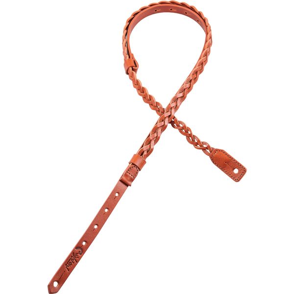 【ポイント5倍】【送料込】RightOn STRAPS PLAIT Woody ウクレレ/マンドリン用ストラップ